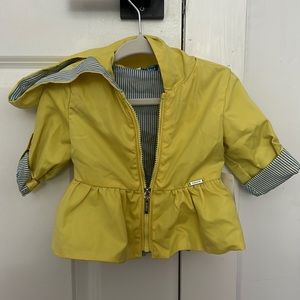 Baby yellow raincoat